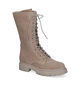 Bullboxer Bottes à lacets en Beige foncé pour femmes (298752)
