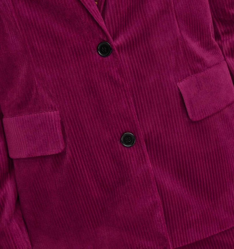 JDY Arizona Paarse Velours blazer voor dames (332490)
