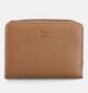 Crinkles Bruine Portemonnee met Rits voor dames (381746)
