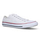 Converse CT All Star OX Baskets en Blanc en textile (320401)