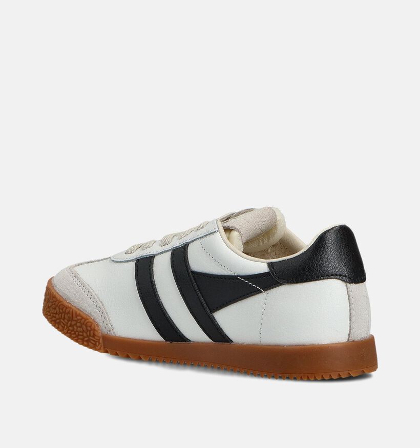 Gola Elan Leather Witte Sneakers voor jongens, meisjes (352368)