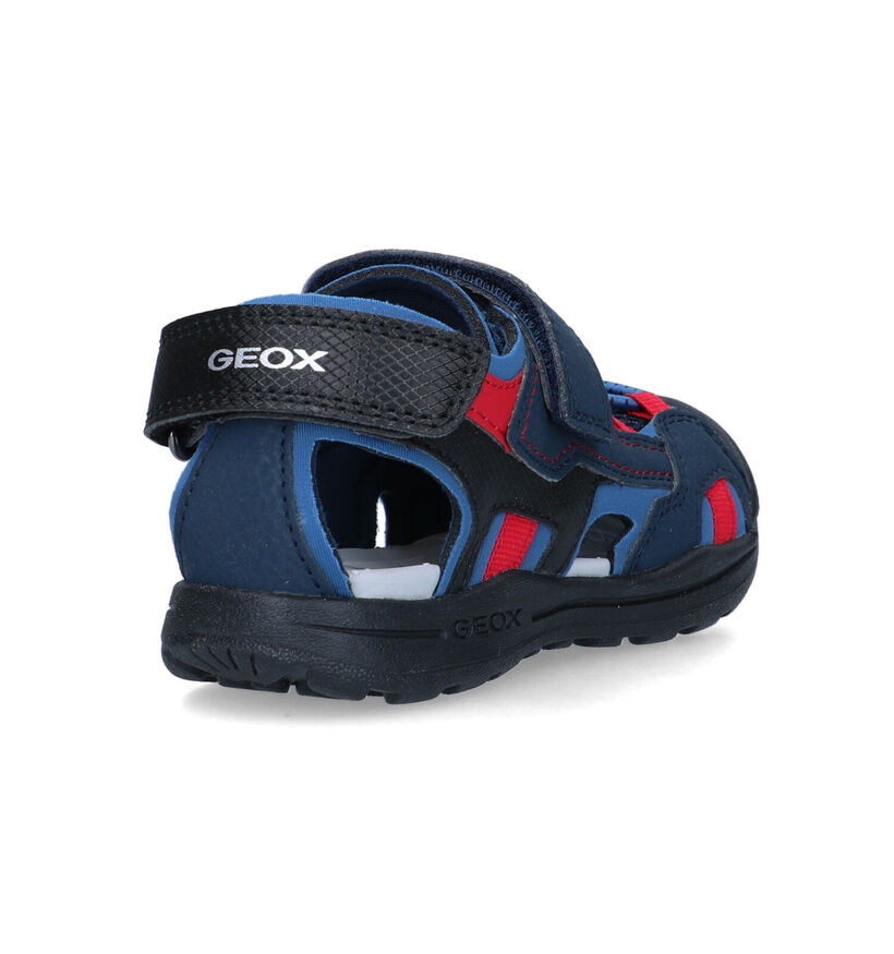 Geox Veniett Sandales en Bleu en simili cuir (326605)