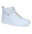 Solemade Zelda Witte Hoge Sneakers voor dames (305181) - geschikt voor steunzolen