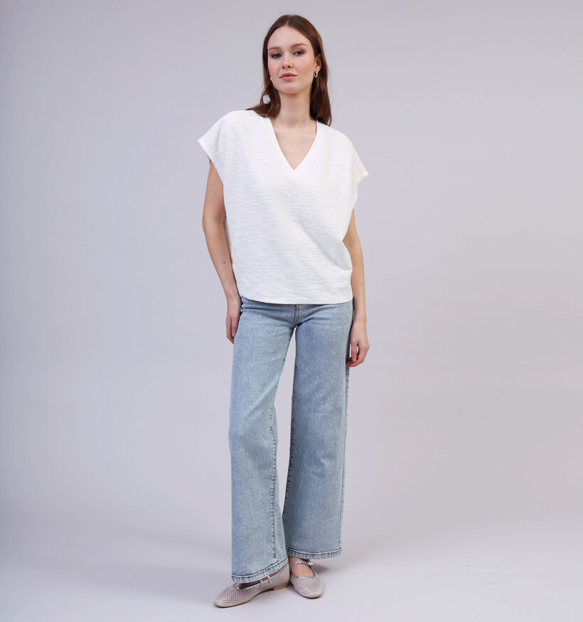 Vila Amy T-shirt en Bleu pour femmes (353030)