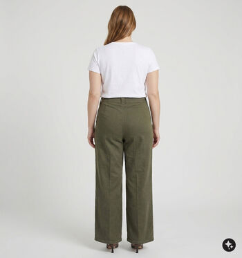 Vero Moda Curve Jeans Vert