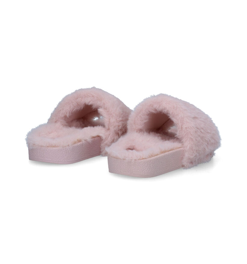 Torfs Home Pantoufles ouvertes en Rose pour filles (315086)