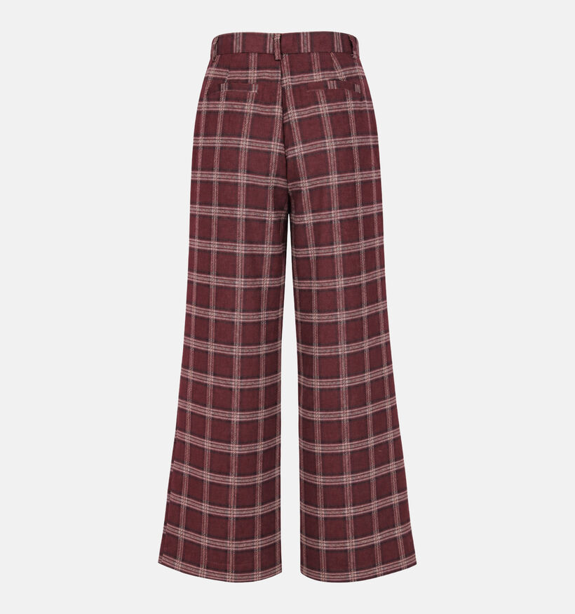 The Korner Donkerrode Geklede Broek voor dames (382193)
