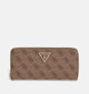 Guess Latte Logo Bruine Ritsportemonnee voor dames (372412)