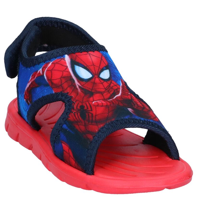 Blauw/Rode Watersandalen Spiderman, , pdp
