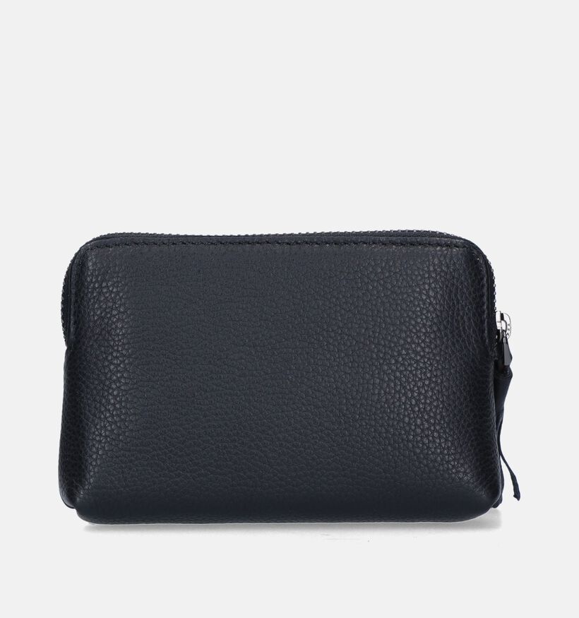 Euro-Leather Zwarte Portemonnee voor dames (365190)