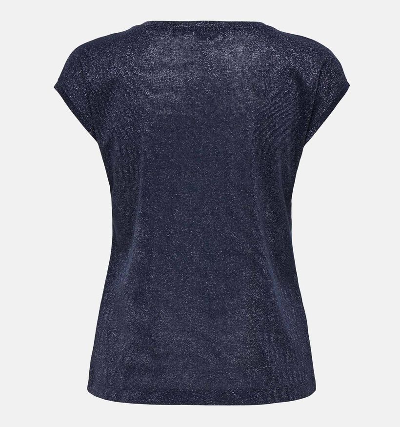 ONLY Carmakoma Blauwe T-shirt voor dames (371835)