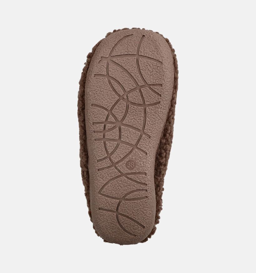 Torfs Home Pantoufles ouvertes en Marron pour femmes (381415)