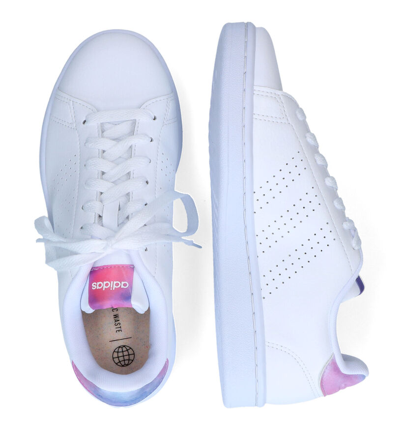adidas Advantage Baskets en Blanc pour femmes (341435)