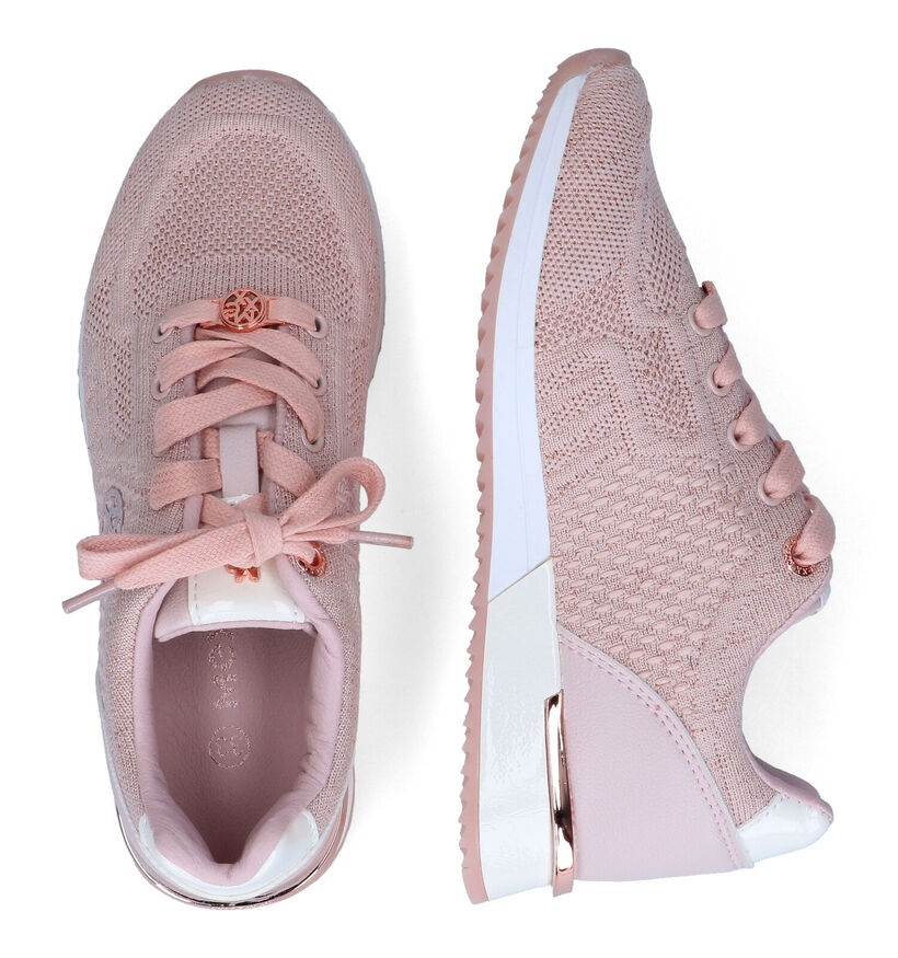 Mexx Gitte Mini Blauwe Sneakers voor meisjes (303737) - geschikt voor steunzolen