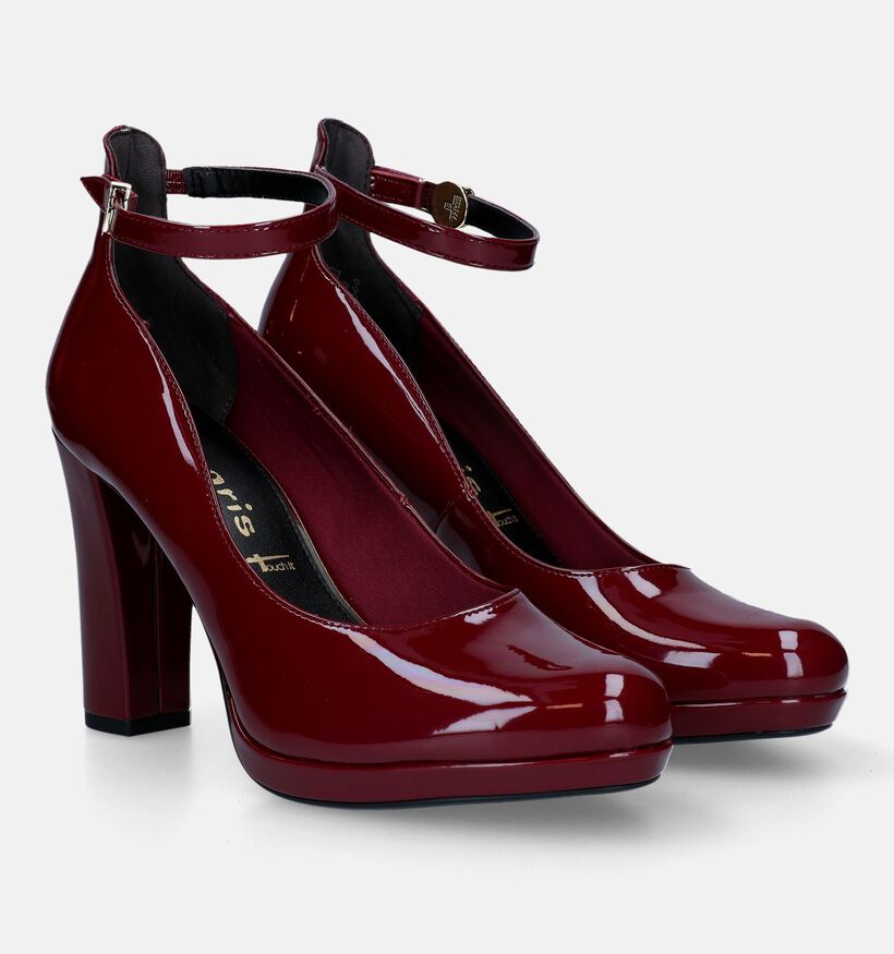 Tamaris Bordeaux Pumps met gesp voor dames (328316)