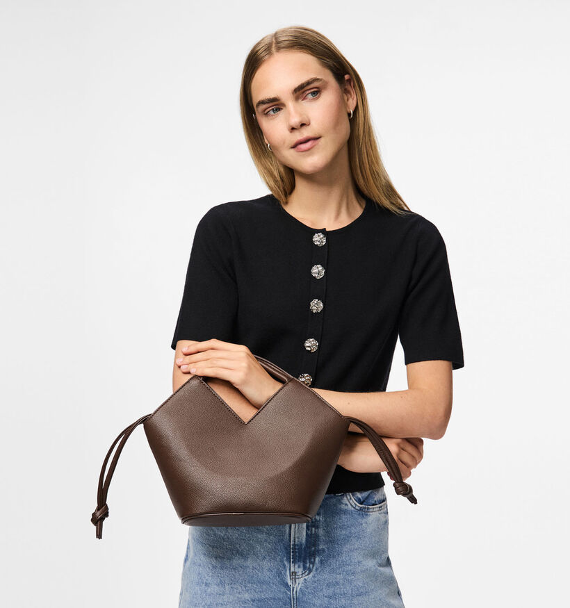 Pieces Maria Sac à Main en Brun pour femmes (371542)