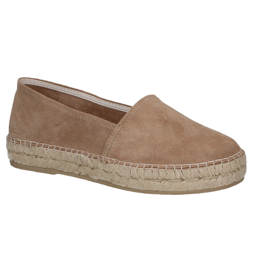 Macarena Elisa Espadrilles en Bleu en nubuck (289983)