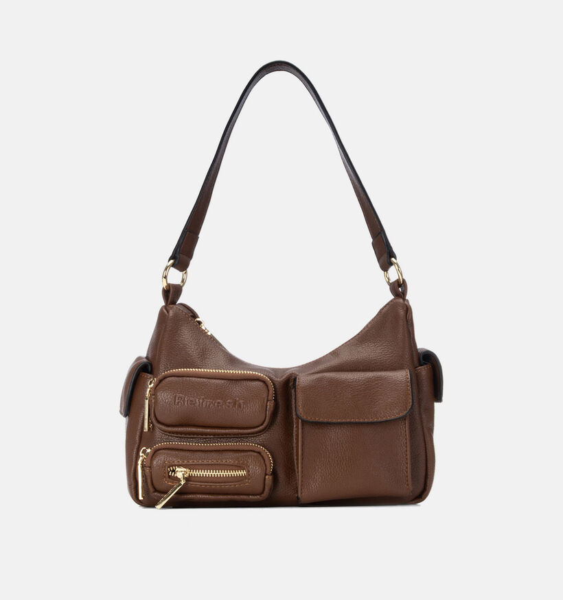 Refresh Sac &agrave; bandouli&egrave;re en Cognac pour femmes (380292)