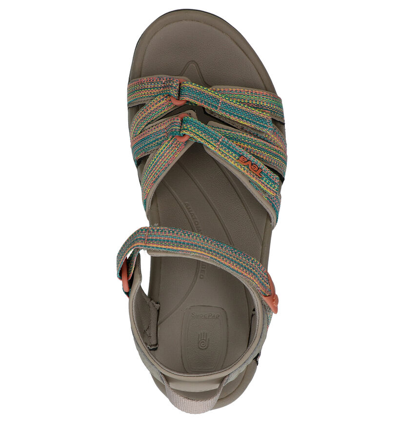Teva Tirra Zwarte Trekkingsandalen voor dames (354718)