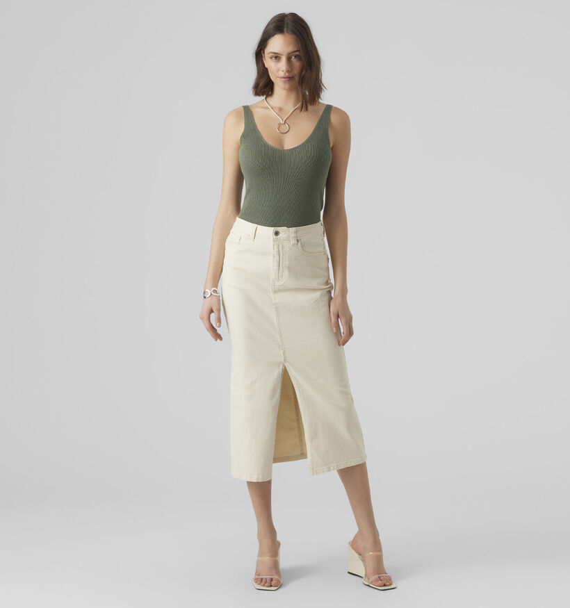 Vero Moda Newlex Sun D&eacute;bardeur en Vert pour femmes (367128)