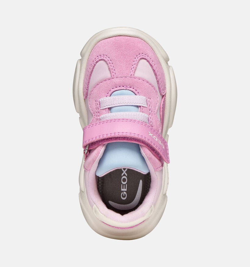 Geox Ciufciuf Roze Babysneakers voor meisjes (377761) - geschikt voor steunzolen