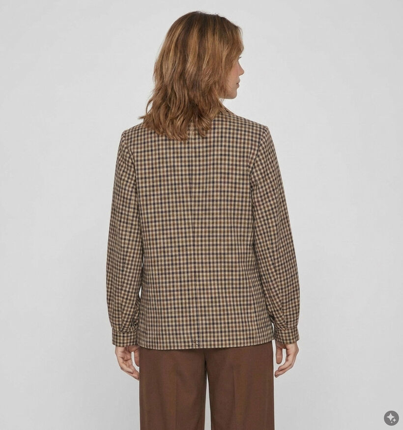 Vila Esmeralda Blazer en Brun pour femmes (382055)