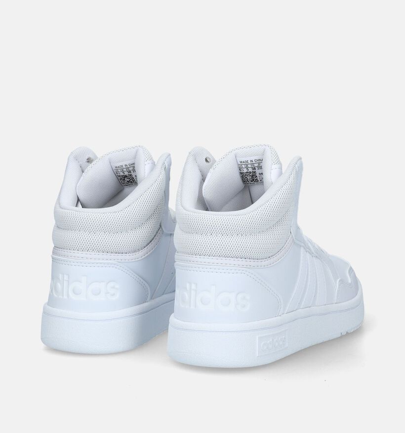 adidas Hoops 3.0 Mid Witte Sneakers voor dames (329412)