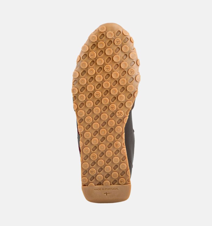 Tamaris Donkerbruine Sneakers voor dames (376660) - geschikt voor steunzolen