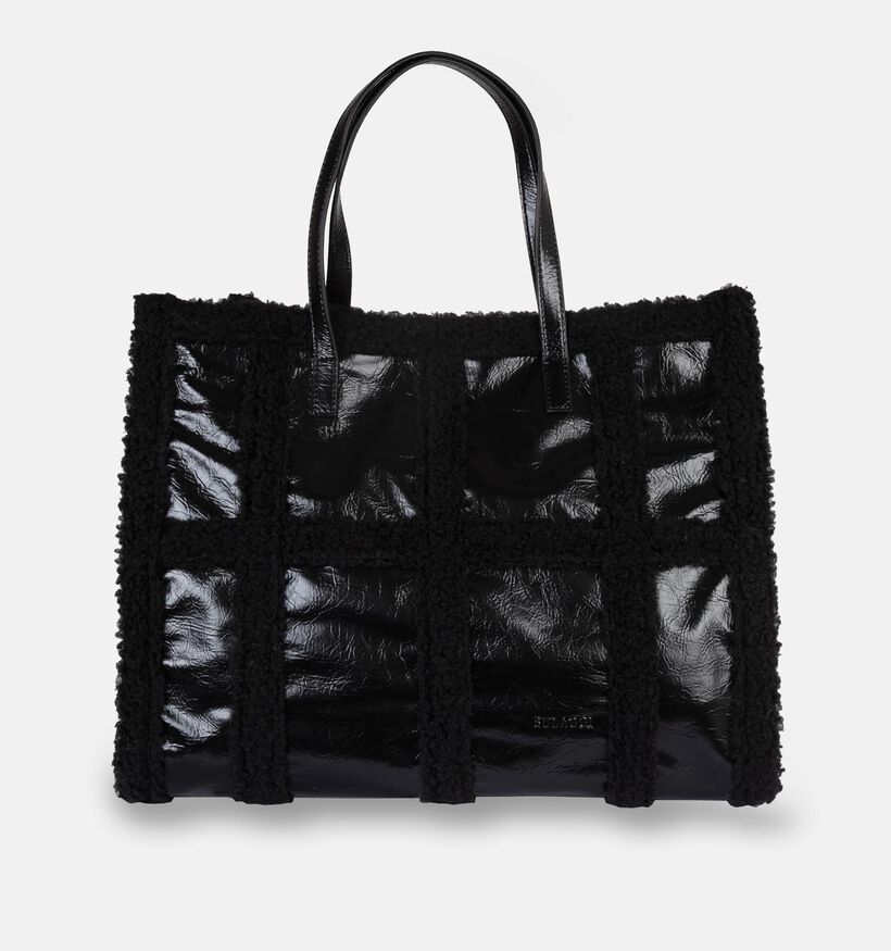 Bulaggi Lammy Zwarte Shopper tas met rits voor dames (333006)