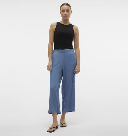Vero Moda Pantalons Bleu