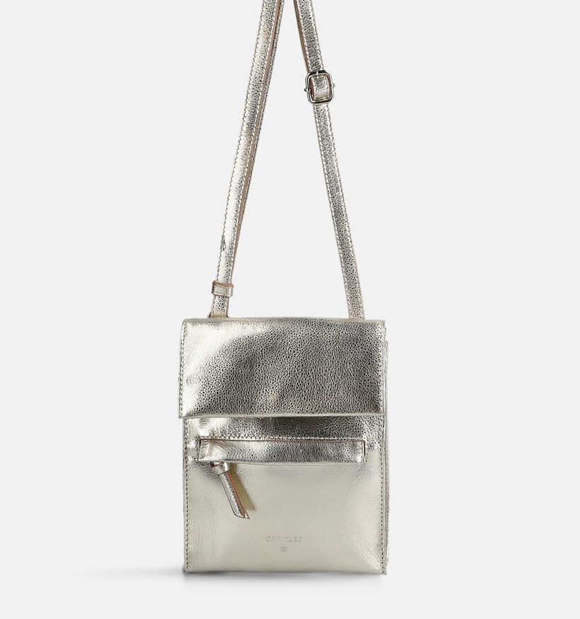 Crinkles Sac port&eacute; crois&eacute; en Or pour femmes (373908)
