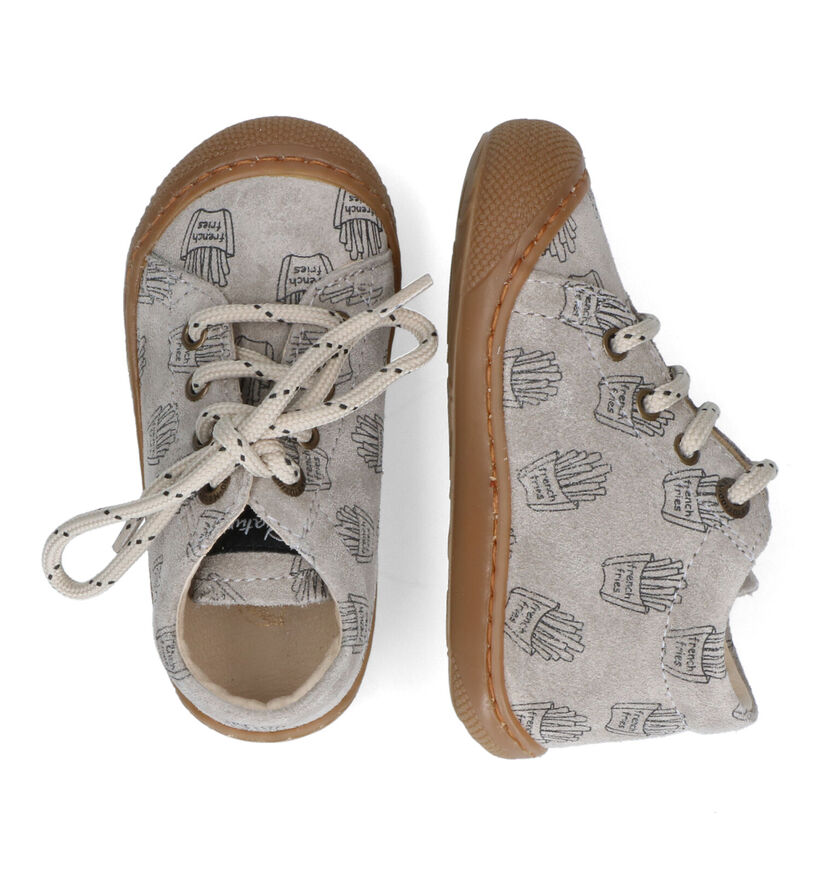 Naturino Cocoon Blauwe Babyschoenen voor jongens (316399) - geschikt voor steunzolen