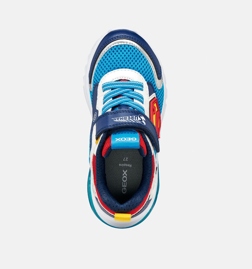 Geox Ciberdron Blauwe Schoenen voor jongens (368455) - geschikt voor steunzolen