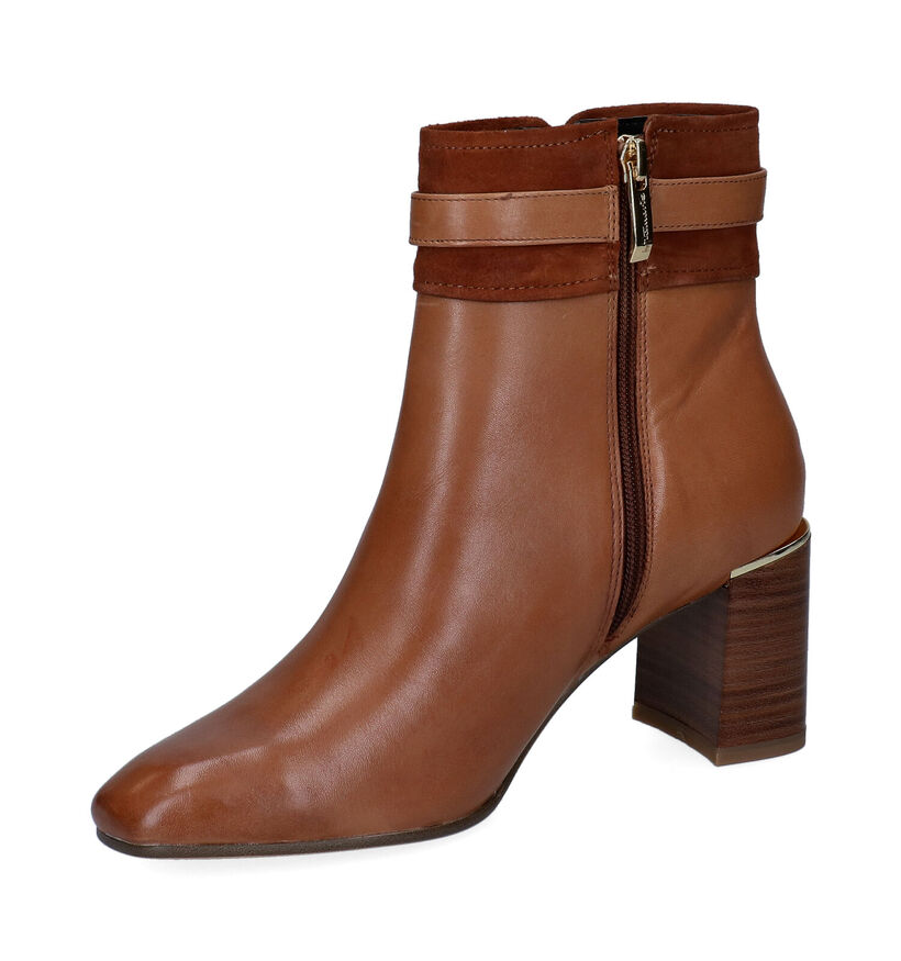 Tamaris Anti Shokk Cognac Enkellaarzen voor dames (297058)