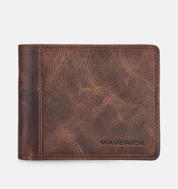 Maverick Portemonnees Bruin