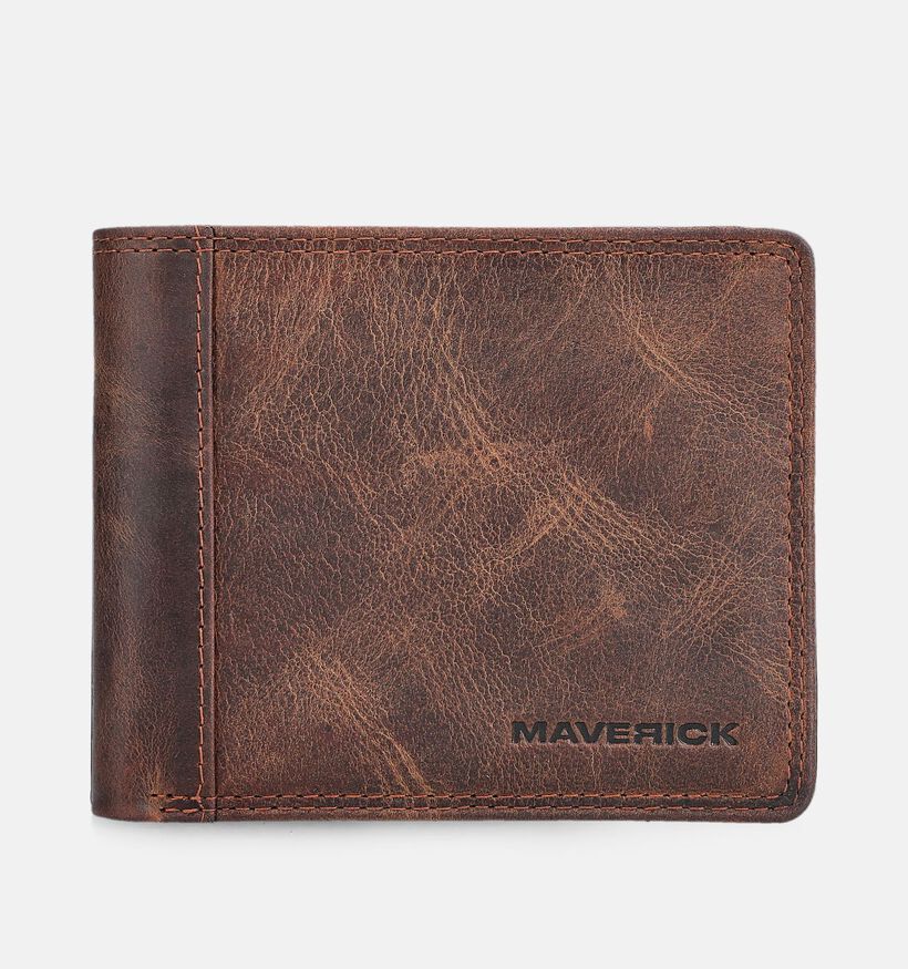 Maverick Bruine Portemonnee voor heren (374899)