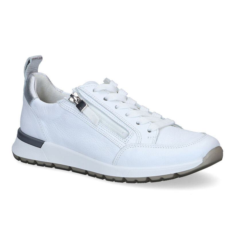 Ara Venice Witte Veterschoenen in leer (307665)