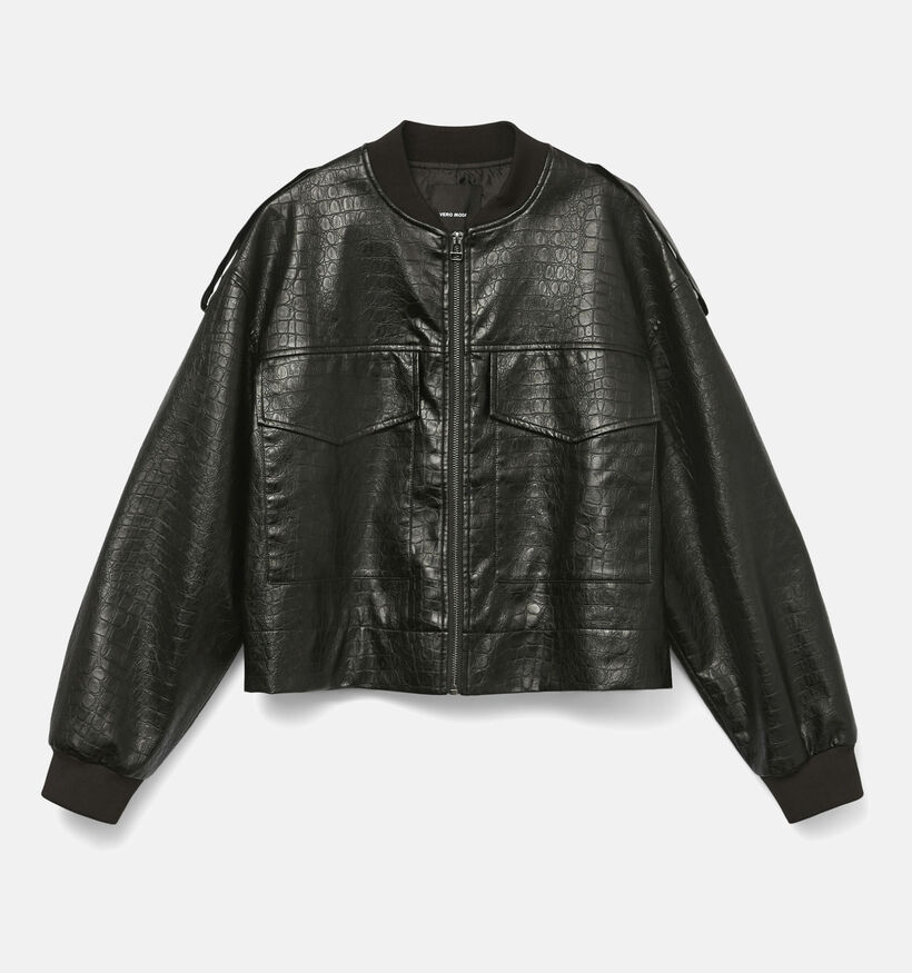 Vero Moda Wren Veste bomber en Noir pour femmes (354060)