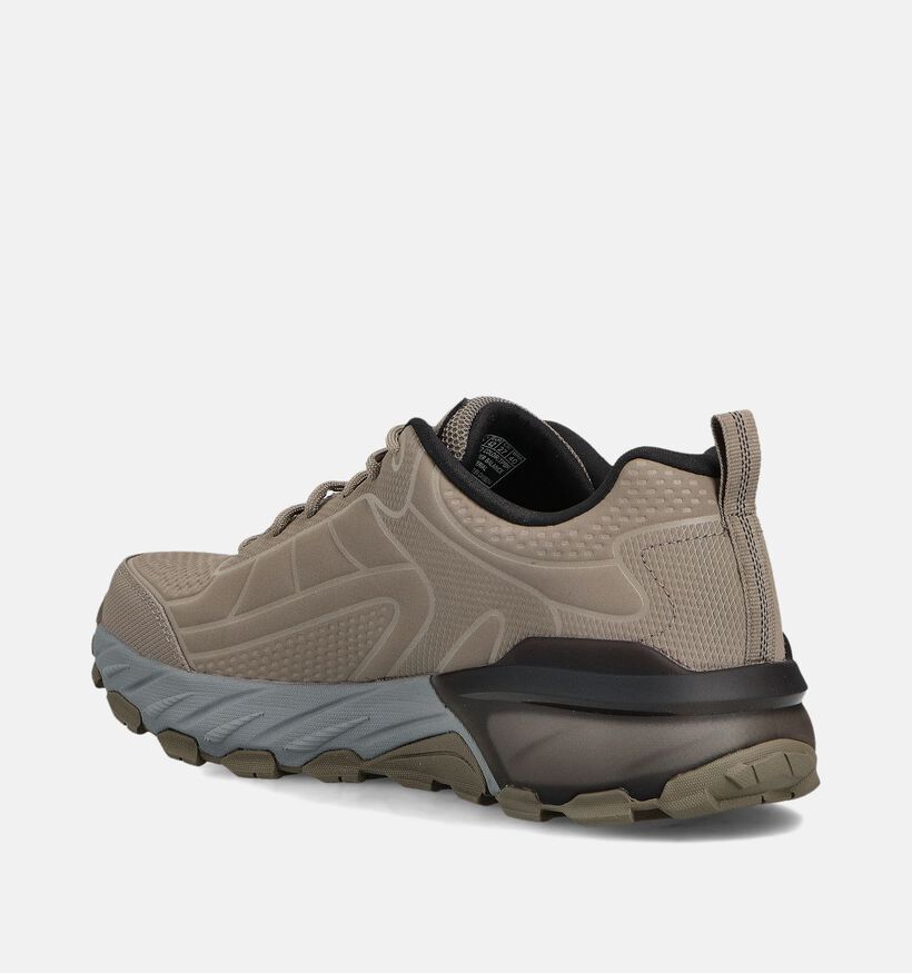Skechers Max Protect Irongaurd Taupe Sneakers voor heren (362190)