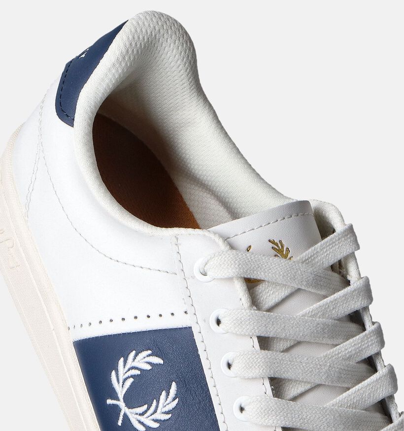 Fred Perry Chaussures à lacets en Blanc pour hommes (353303) - pour semelles orthopédiques