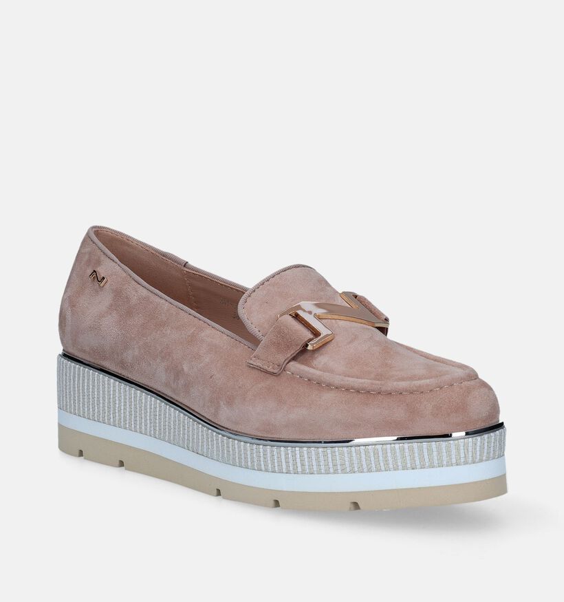 Nathan-Baume Chaussures à enfiler en Nude pour femmes (340413)