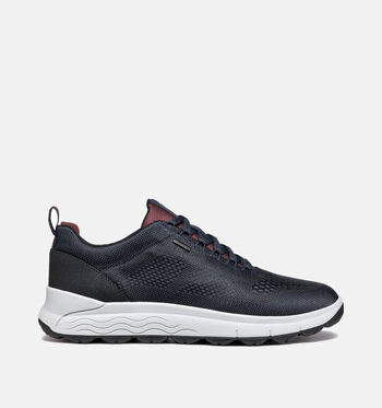 Chaussures à lacets bleu