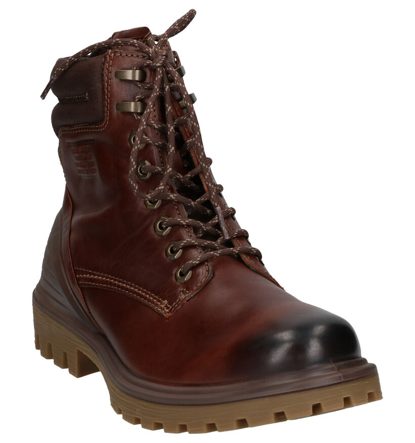 ECCO Tred Tray Bruine Boots in leer (257819)