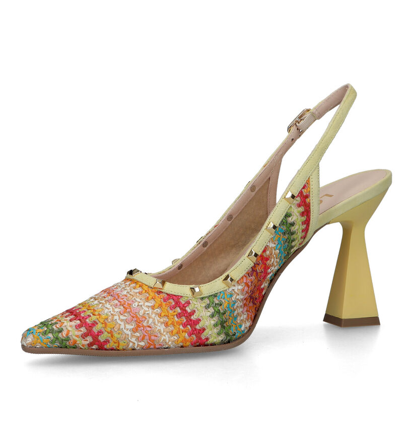 Lodi Momsa Gele Slingback pumps voor dames (325027)