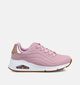 Skechers Uno Roze Lage Sneakers voor meisjes (367812)