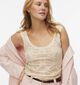 Vero Moda Carlin Lichtbeige Kanten Topje voor dames (374941)