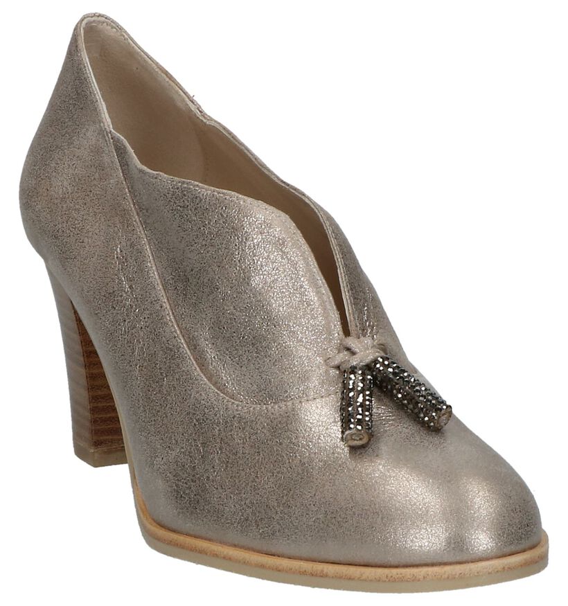 Taupe Pumps met Hoge Hak Sergio Turri in leer (220597)