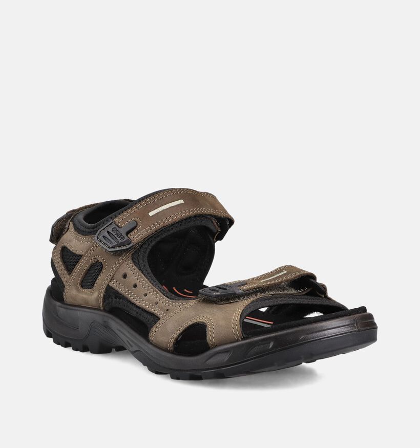 ECCO Offroad Yucatan Kakigroene Sandalen voor heren (369742)