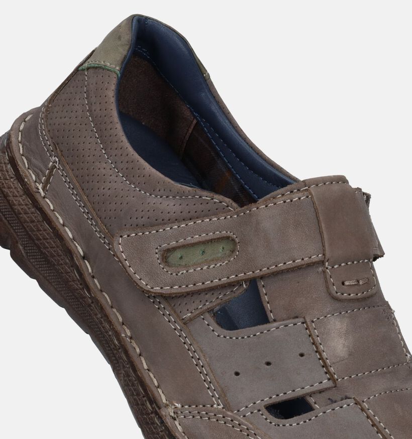 Dozo Chaussures confort en Taupe pour hommes (343008) - pour semelles orthopédiques