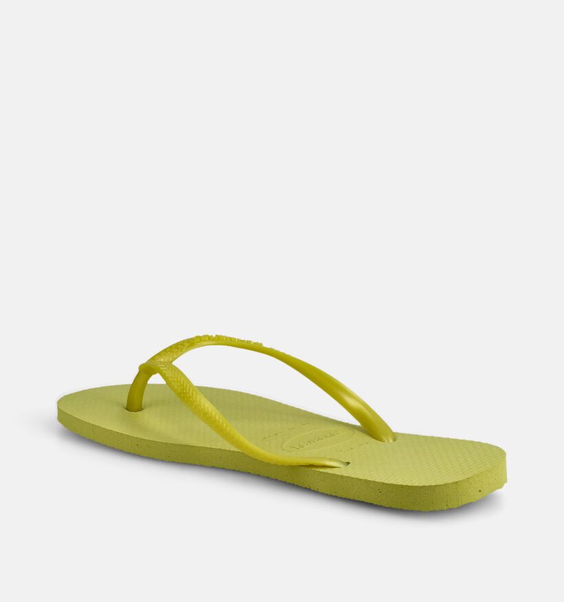 Havaianas Slim Gele Teenslippers voor dames (373106)